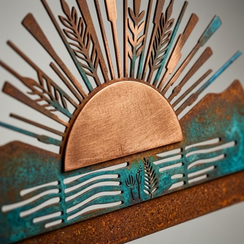 Sun Wall Art, Farmhouse Sunrise Decor For Home