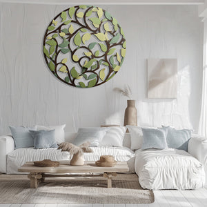 Leaf Wall Art – Botanical Metal Decor for Nature-Inspired Spaces