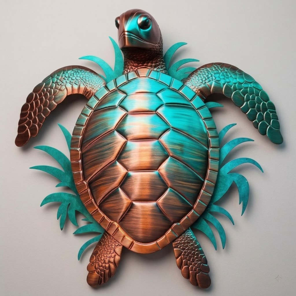 Single turtle