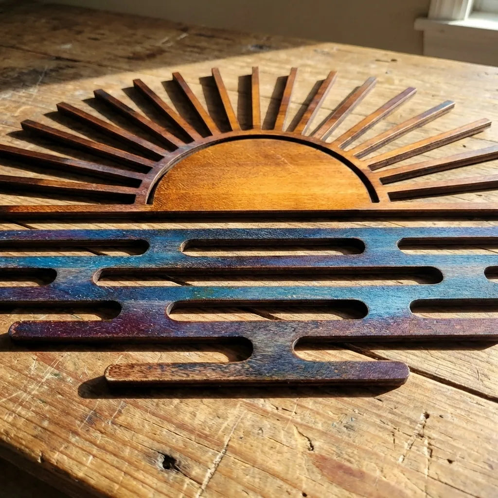 Sun Metal Wall Art