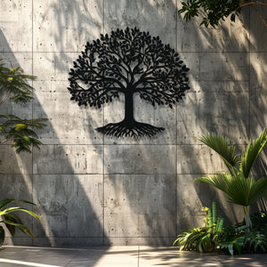 Tree of Life Metal Wall Art – UV Printed Aluminum Decor Nature Indoor Outdoor