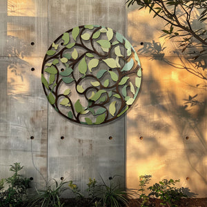 Leaf Wall Art – Botanical Metal Decor for Nature-Inspired Spaces