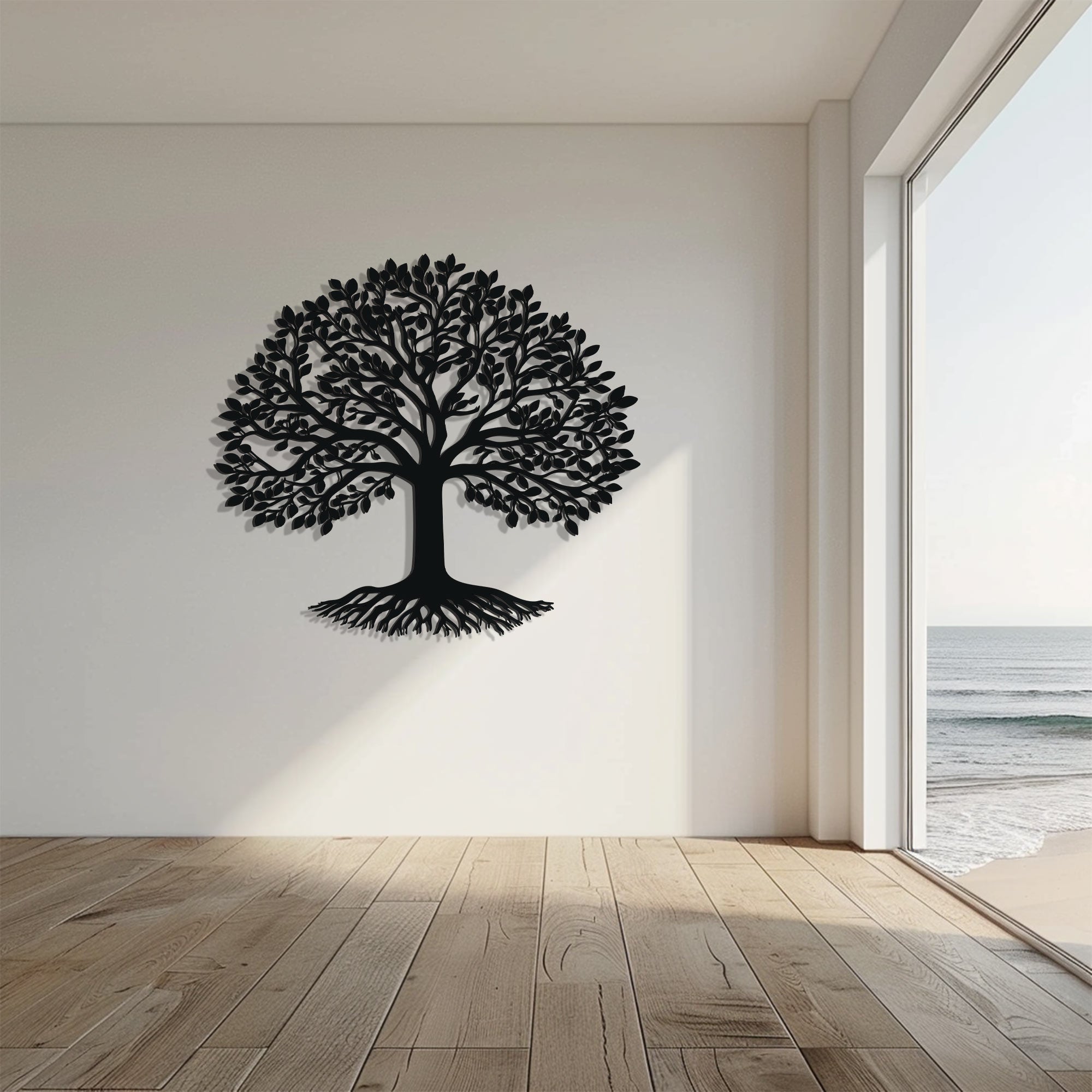 Tree of Life Metal Wall Art – UV Printed Aluminum Decor Nature Indoor Outdoor