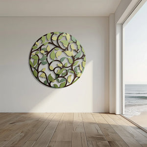 Leaf Wall Art – Botanical Metal Decor for Nature-Inspired Spaces