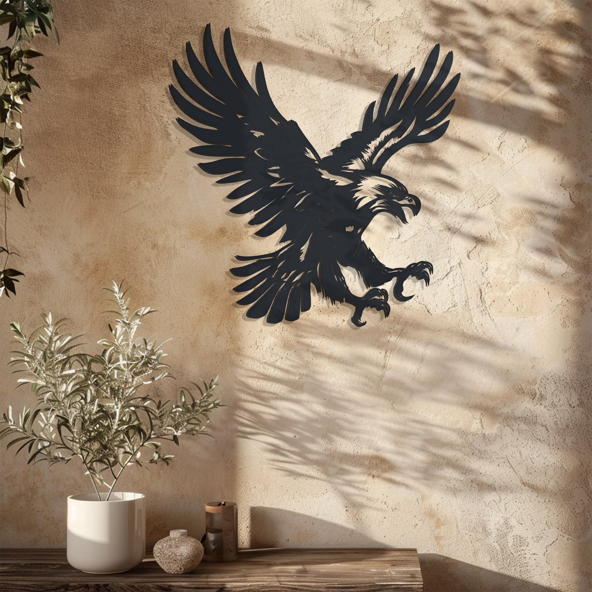 Eagle Wall Art – Bold Metal Decor for Strong Modern Spaces