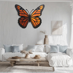Butterfly Wall Art – Monarch Metal Decor for Nature-Inspired Spaces