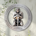 Christian Wall Art – Joshua 1:9 Knight Faith Decor V3