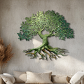 Tree of Life Metal Wall Art Celtic Tree Wall Decor Nature Aluminum Sign Indoor Outdoor Home Decor