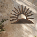 Sun Metal Wall Art – UV Printed Aluminum Decor Custom Coastal Indoor Outdoor
