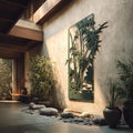 Bamboo Metal Wall Art - Zen Botanical Asian-Inspired Decor